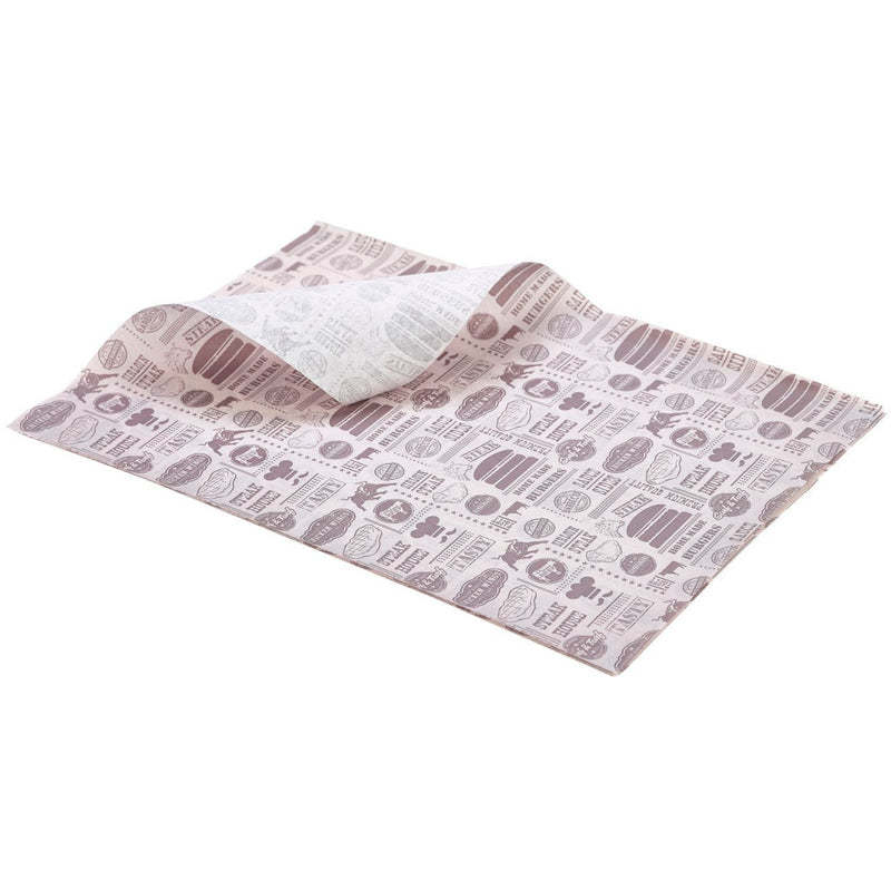 Greaseproof Paper Steak House Design 25 x 35cm