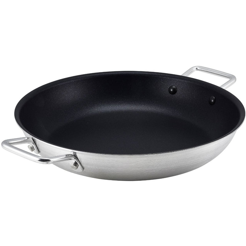 Non Stick Teflon Aluminium Paella Pan 35cm