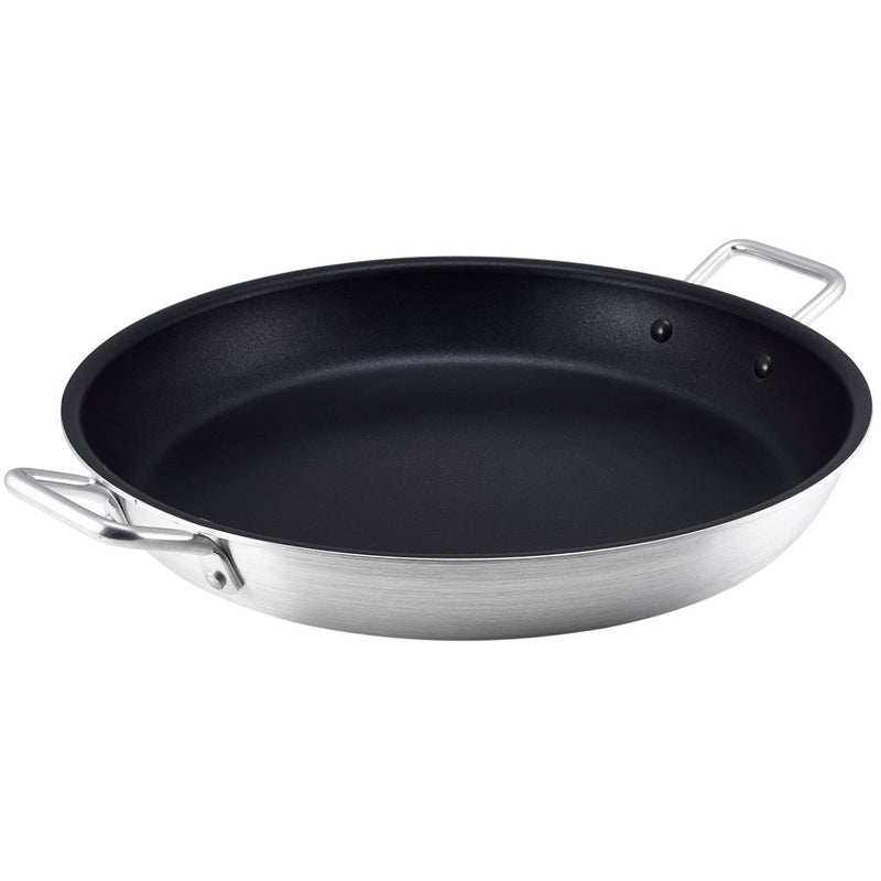 Non Stick Teflon Aluminium Paella Pan 45cm