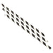 Paper Straws Black and White Stripes 14cm (500pcs)