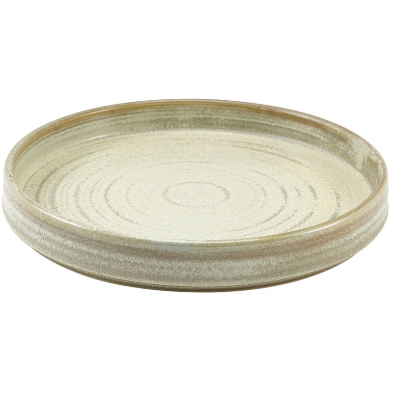 Terra Porcelain Matt Grey Presentation Plate 21cm