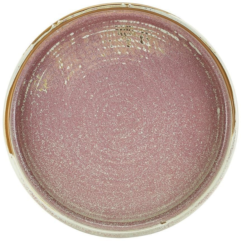 Terra Porcelain Rose Presentation Plate 18cm