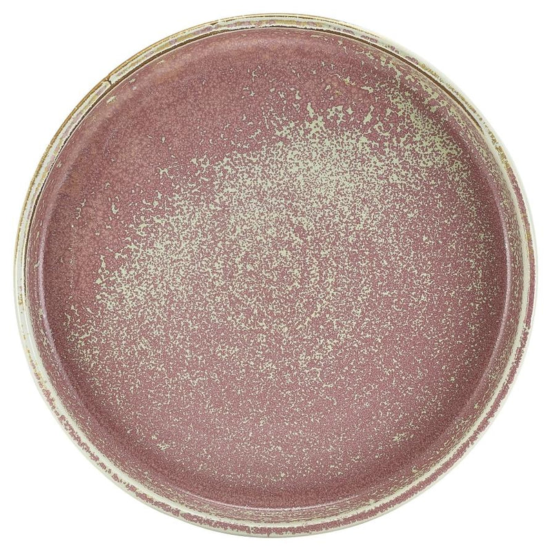 Terra Porcelain Rose Presentation Plate 21cm