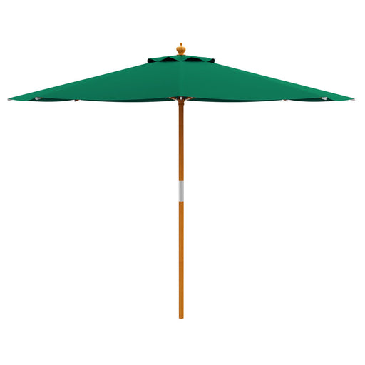 A robust and stylish parasol Manufactured from UV resistant and water resistant high quality polyester          Extremely easy to set up and dismantle for easy storage