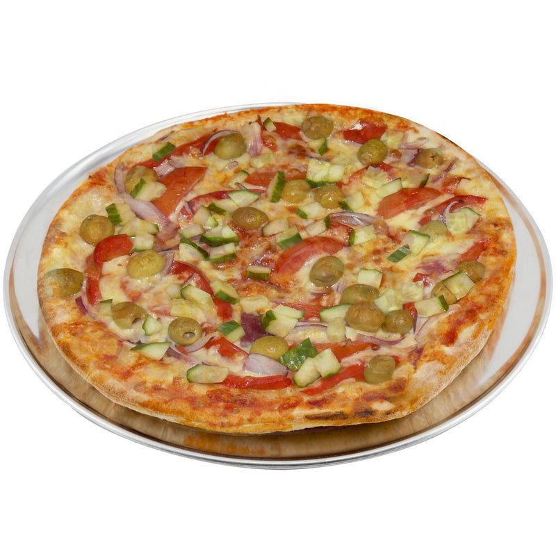 Alum. Flat Wide Rim Pizza Pan 12"