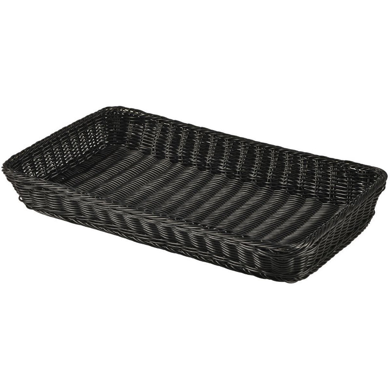 Polywicker Display Basket GN 1/1 Black