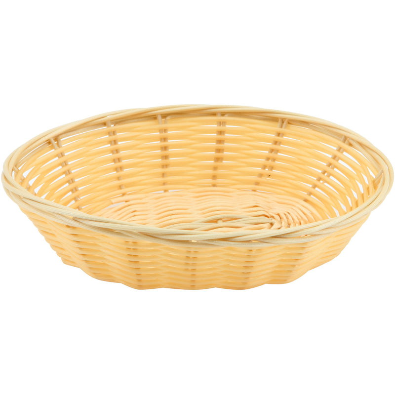 Oval Polywicker Basket 7"X5"X2"