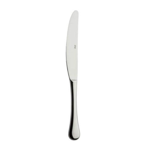 The Elia Pendula Dessert Knife is mirror finished in 18/10 Stainless Steel, this delightful piece exudes elegance and charm.
