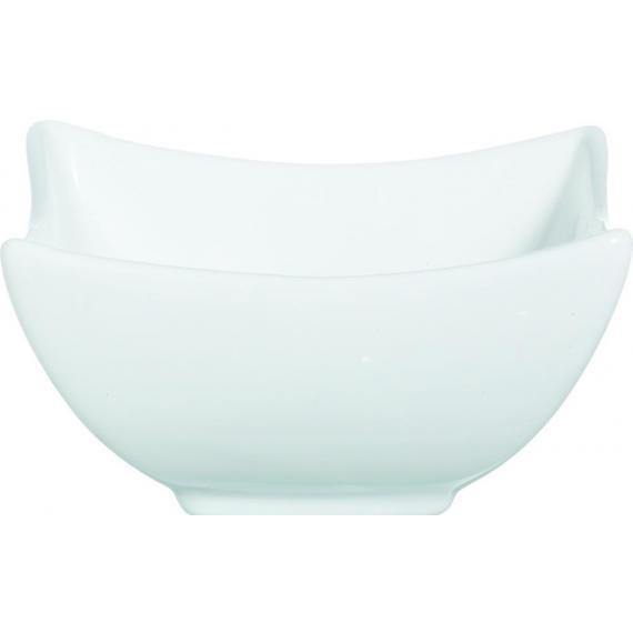 Arcoroc Variations Porcelain Dinnerware  Deep Square Bowl(9cm)(3.5") (Box of 24) - Smashing Supplies