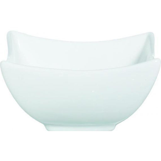 Arcoroc Variations Porcelain Dinnerware  Deep Square Bowl(9cm)(3.5") (Box of 24) - Smashing Supplies