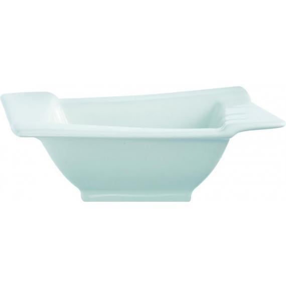 Arcoroc Appetizer Porcelain Dishes Rim Square Bowl (10cm/7cl) (2.5oz) (Pack of 24)