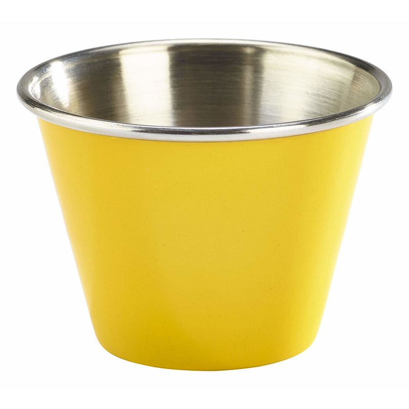 Yellow Stainless Steel Ramekin 71ml/2.5oz