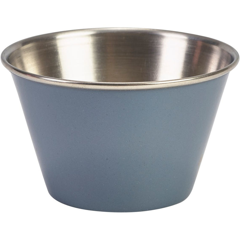 Grey Stainless Steel Ramekin 17cl/6oz