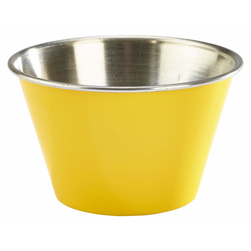 Yellow Stainless Steel Ramekin 17cl/6oz