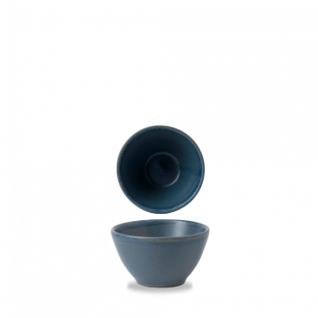 Oslo Blue  Contour Dip Pot 4Oz Box 12