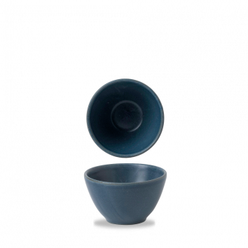 Oslo Blue  Contour Deep Bowl 8Oz Box 12