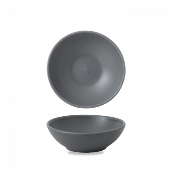 Seattle Grey  Contour Shallow Bowl 9Oz Box 12
