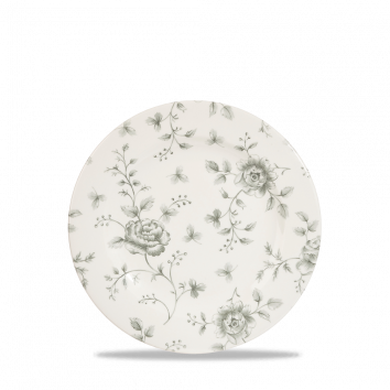 Rose Chintz Grey Profile Plate 6 5/8" Box 6