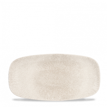 Raku Agate Grey  Chefs Oblong Plate 11 3/4X6" Box 12