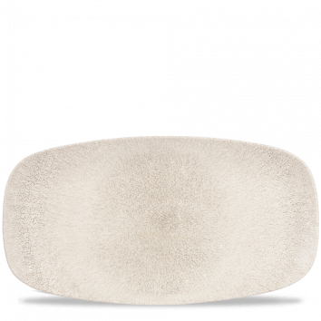 Raku Agate Grey  Chefs Oblong Plate 13 7/8X7 3/8" Box 6