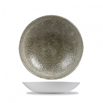 Raku Quartz Black Evolve Coupe Bowl 7.25" Box 12