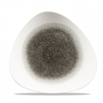 Raku Quartz Black Lotus Plate 10" Box 12