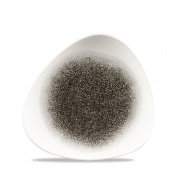 Raku Quartz Black Lotus Plate 7" Box 12