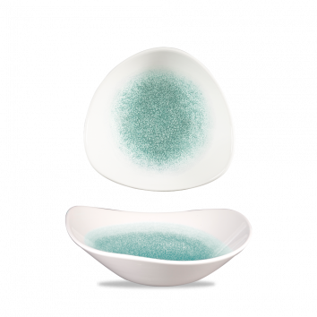 Raku Jade Green Lotus Bowl 7" Box 12
