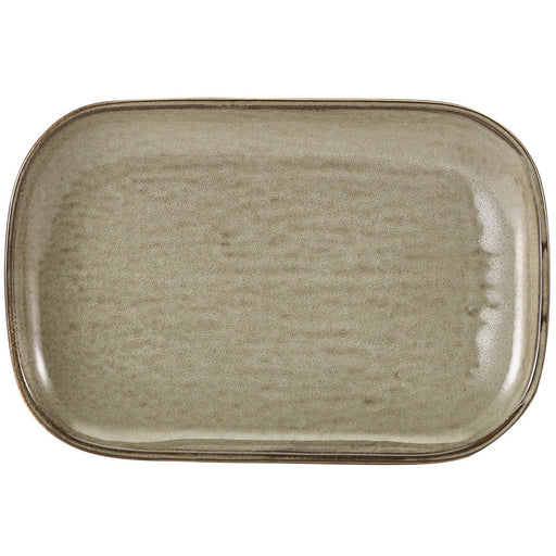 Terra Porcelain Grey Rectangular Plate 29 x 19.5cm
