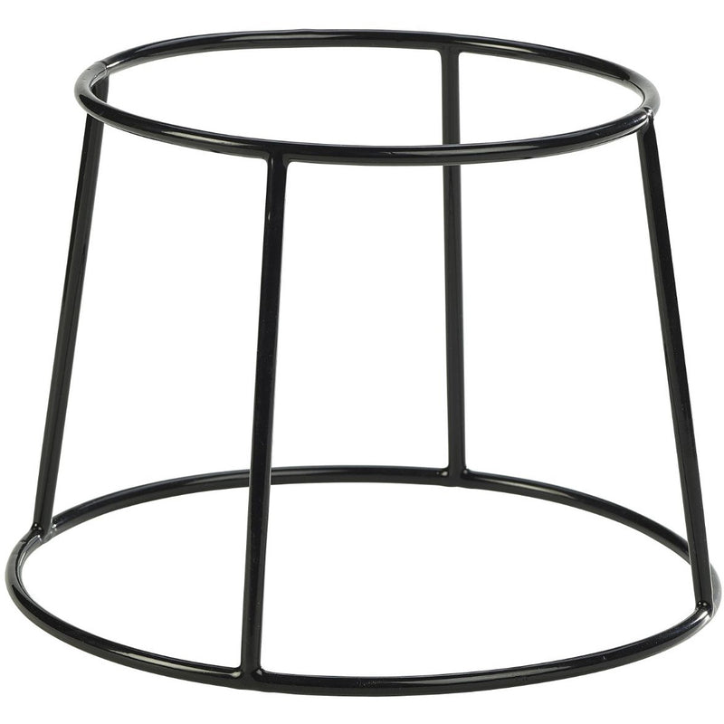 Black Anti-Slip Round Buffet Riser