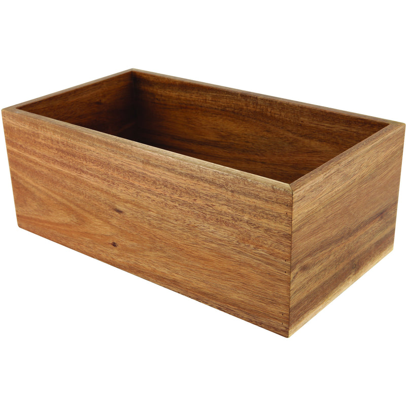 Acacia Wood Riser/Box 32.5X18X12.3cm