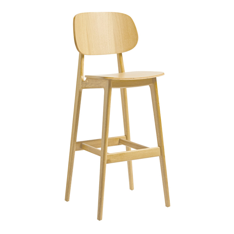 Beautiful solid oak frame   Oak veneer seat and back rest                                  Pre-finshed in hard wearing, natural lacquer