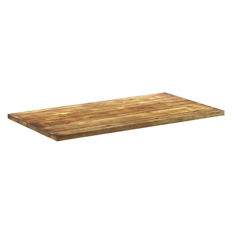 Beautiful wooden table tops in a superb rustic finish        Perfect for any contract selling                              32mm thick solid pine wood that will create the latest rustic look for any type of hospitality venue