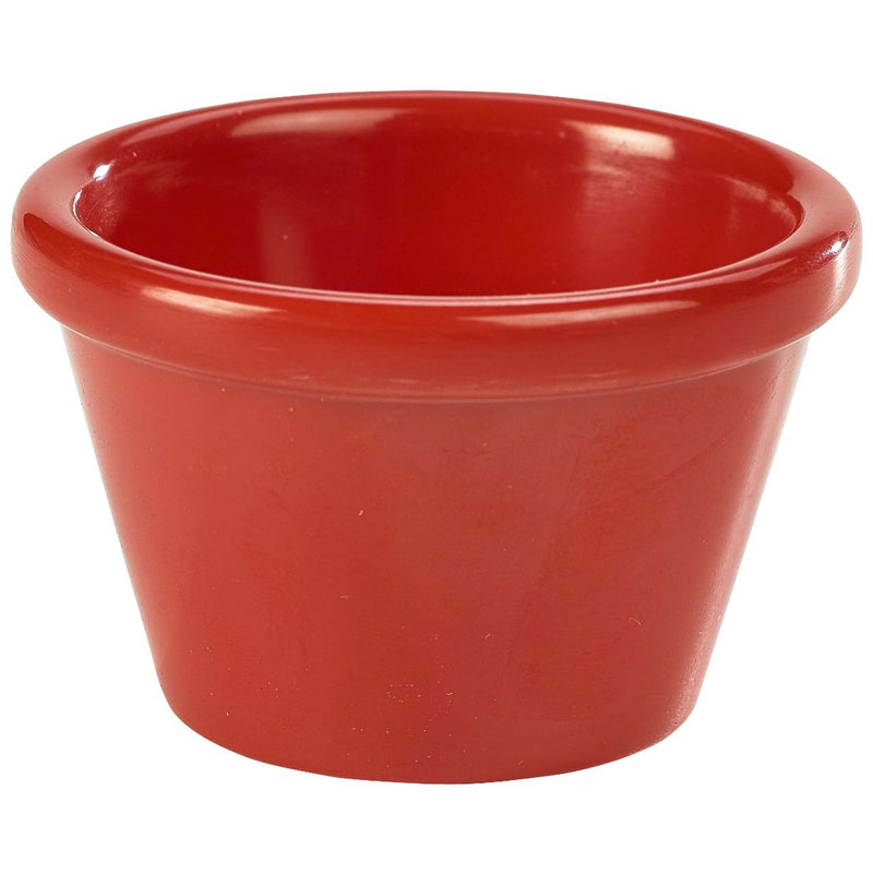 Ramekin 1.5oz Smooth Red