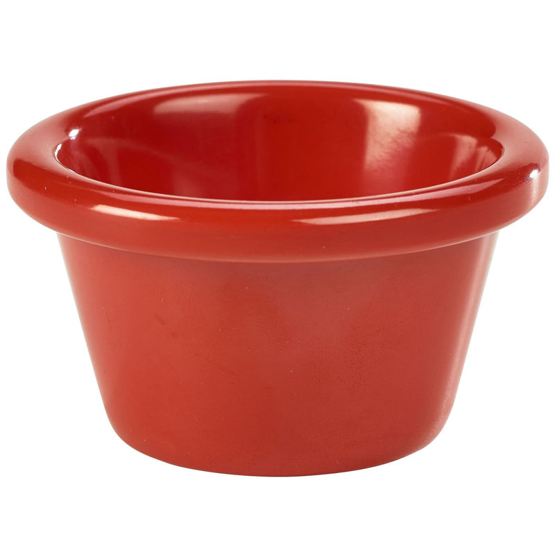 Ramekin 2oz Smooth Red