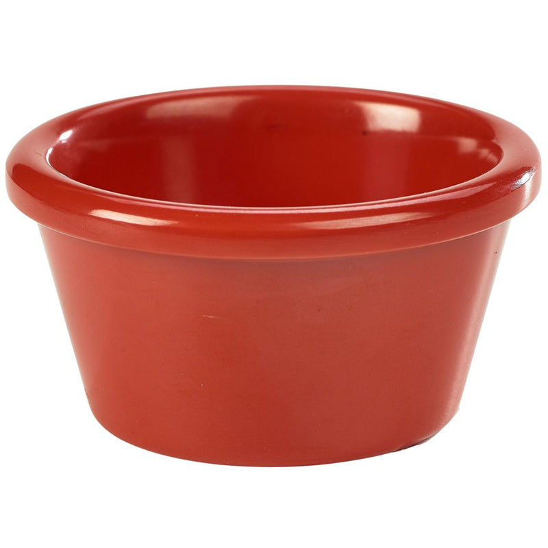 Ramekin 3oz Smooth Red