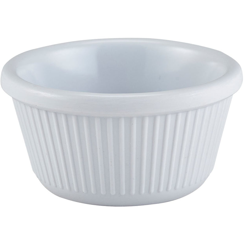 Ramekin 3oz Fluted White
