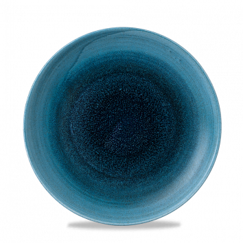 Stonecast Aqueous Lagoon Evolve Coupe Plate 8.67" Box 12