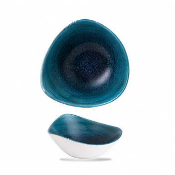Stonecast Aqueous Lagoon Lotus Bowl 7" Box 12