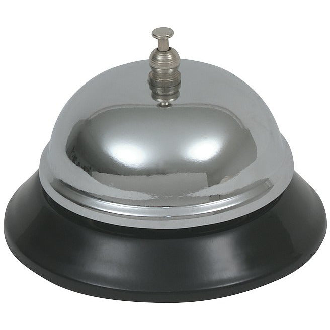 Chrome Plated Service Bell 3 1/2" Dia