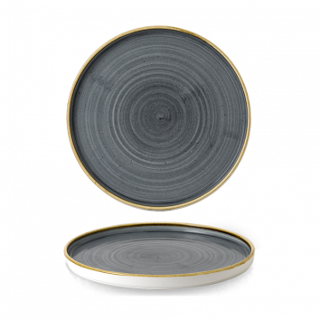 Stonecast Blueberry  Walled Plate 10 2/8" Box 6