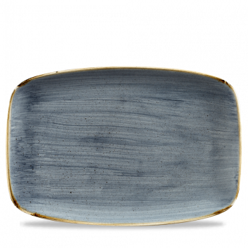 Stonecast Blueberry Oblong Chefs Plate 13 1/2" X 9 1/4" Box 6