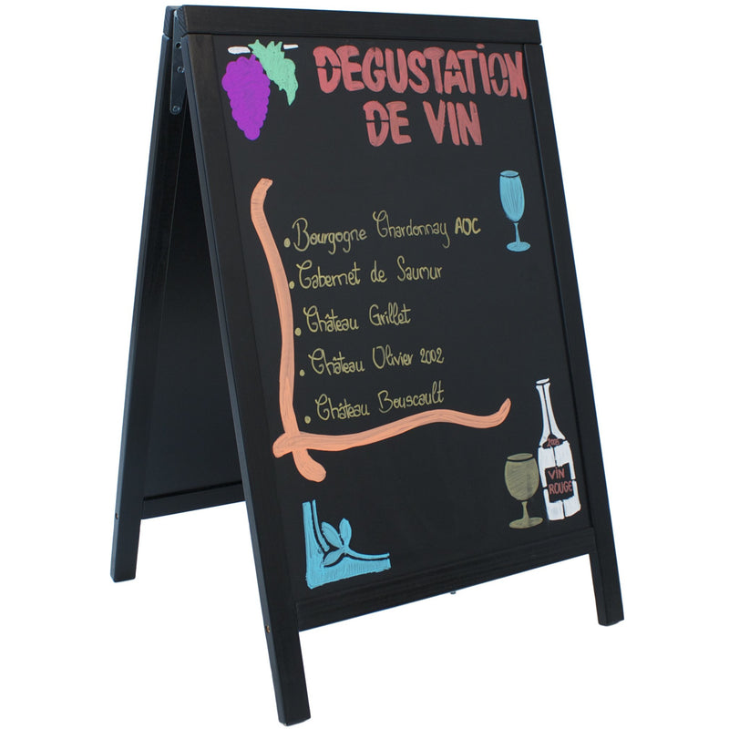 Duplo A-Board 55X85cm, Black