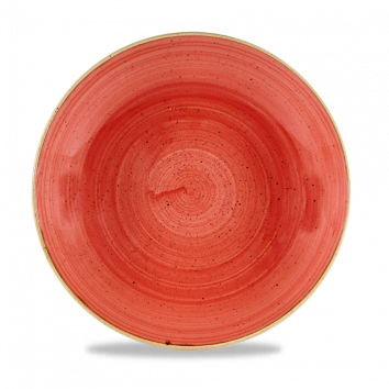 Stonecast Berry Red Evolve Coupe Bowl 7.25" Box 12