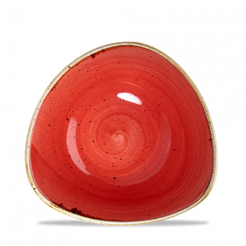 Stonecast Berry Red Lotus Bowl 7" Box 12