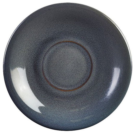 Terra Stoneware Rustic Blue Saucer 15cm
