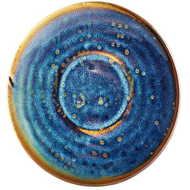 Terra Porcelain Aqua Blue Saucer 11.5cm