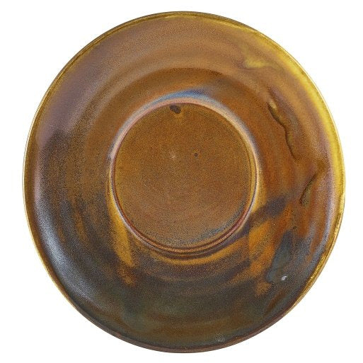 Terra Porcelain Rustic Copper Saucer 14.5cm