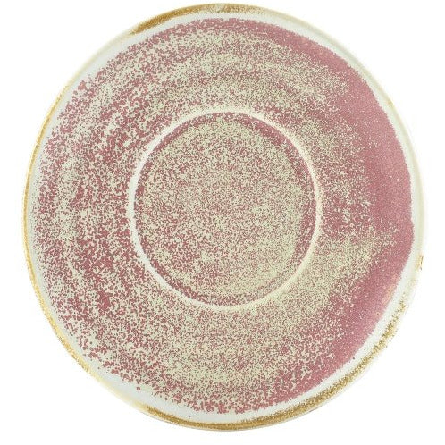 Terra Porcelain Rose Saucer 14.5cm