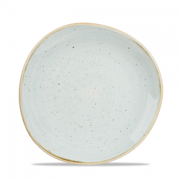 Stonecast Duck Egg Round Trace Plate 8 1/4" Box 12